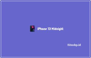 iPhone 13 Midnight