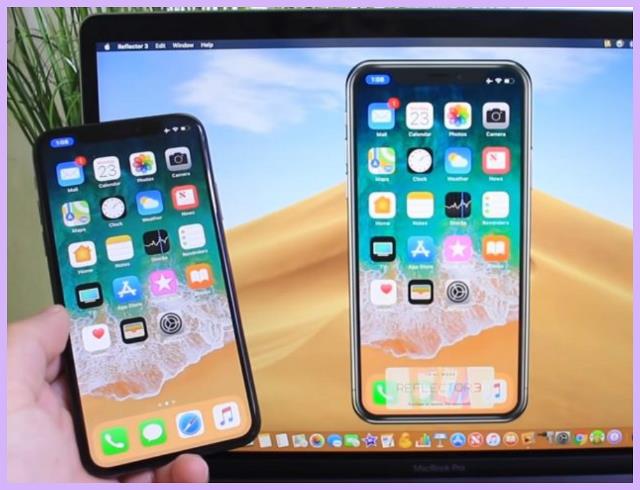 Cara Screen Mirroring iPhone ke Macbook
