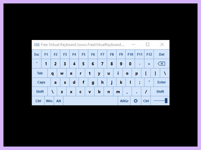 Aplikasi Keyboard Laptop