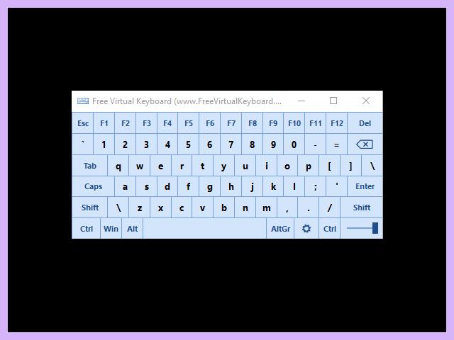 Aplikasi Keyboard Laptop