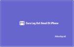 Cara log out gmail di iPhone