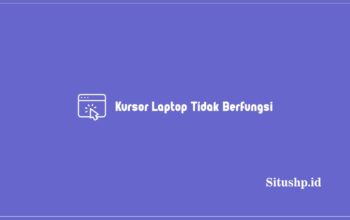 Kursor Laptop Tidak Berfungsi