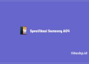 Spesifikasi Samsung A04