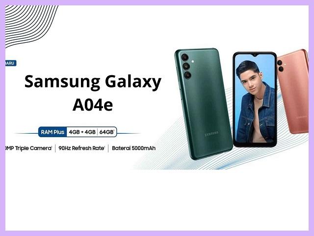 Spesifikasi Samsung A04e