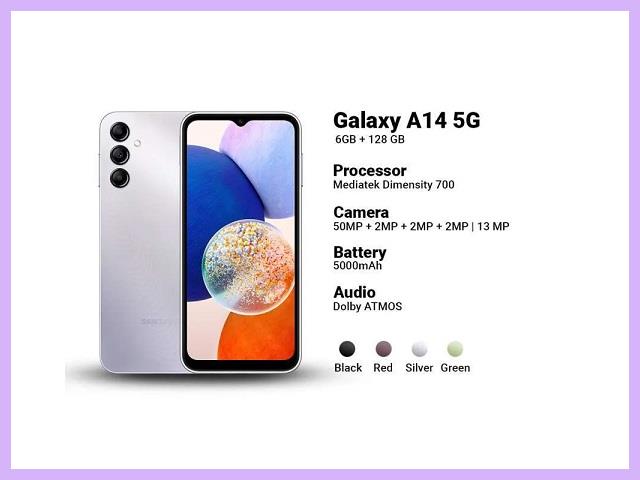 Spesifikasi Samsung A14 5G