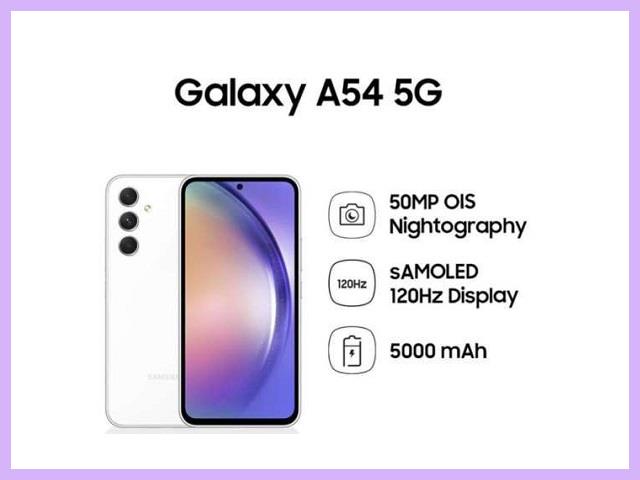 Spesifikasi Samsung A54 5G