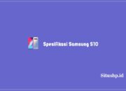 Spesifikasi Samsung S10