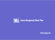 Cara Mengecek Resi Pos