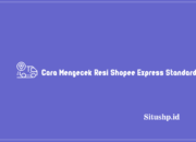 4 Cara Mengecek Resi Shopee Express Standard dan Hemat lebih Mudah