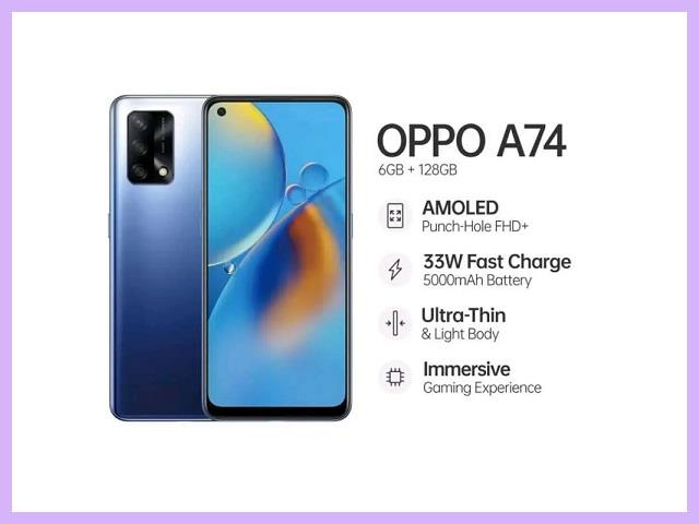 Spesifikasi Oppo A74