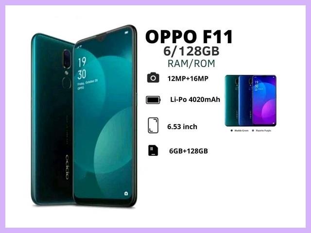 Spesifikasi Oppo F11