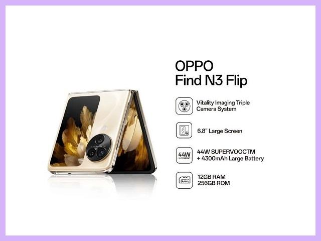 Spesifikasi Oppo Flip N3