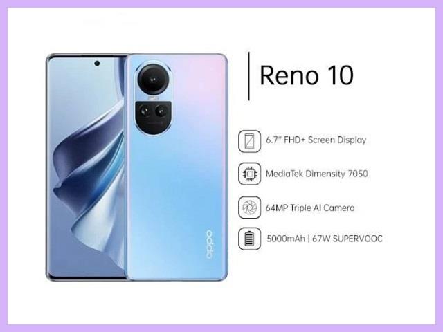 Spesifikasi Oppo Reno 10