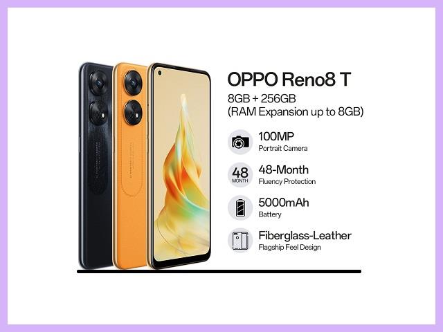 Spesifikasi Oppo Reno 8 T