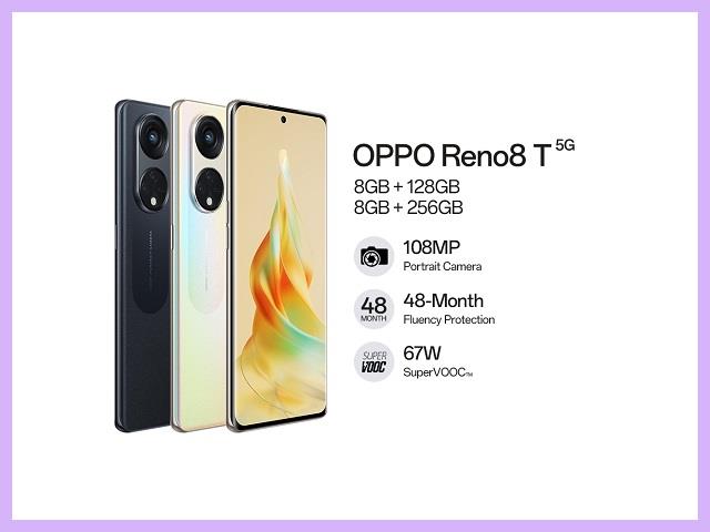 Spesifikasi Oppo Reno 8 T 5G