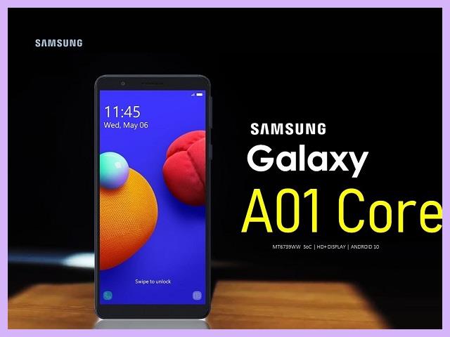 Spesifikasi Samsung A01 Core