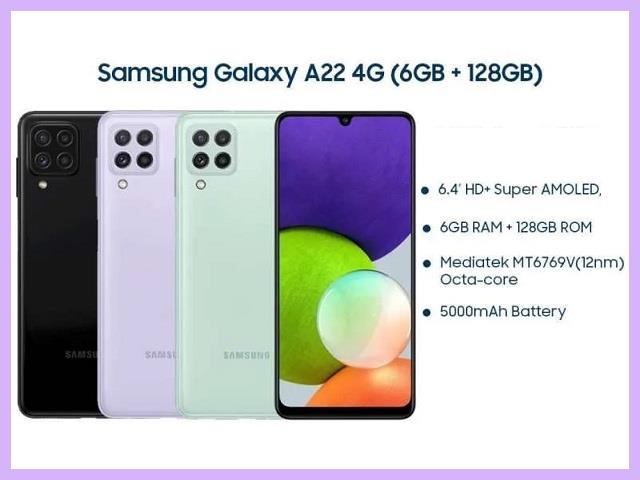 Spesifikasi Samsung A22 4G