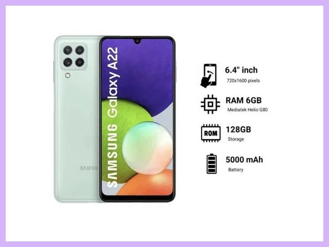 Spesifikasi Samsung A22 5G