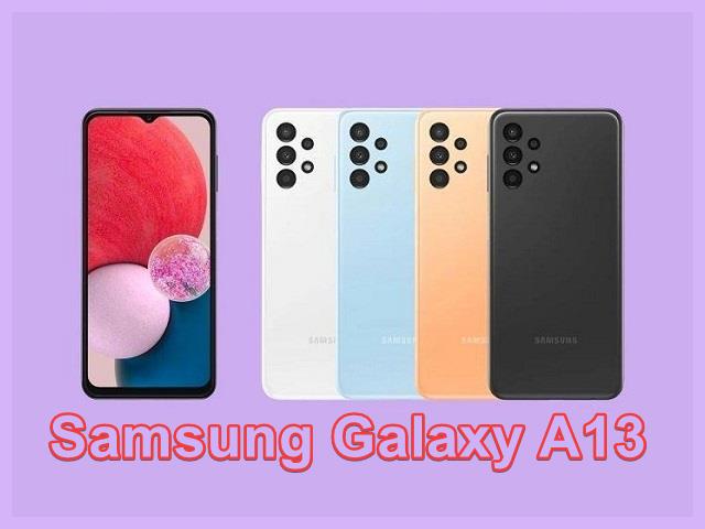 Spesifikasi Samsung Galaxy A13