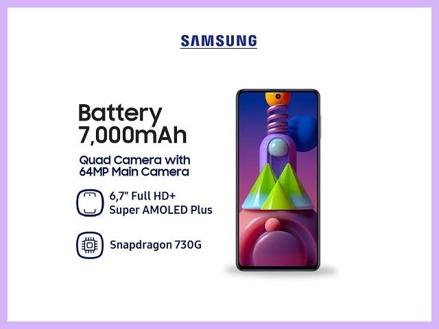 Spesifikasi Samsung M51