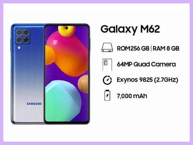 Spesifikasi Samsung M62