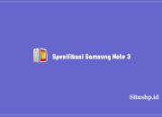 Spesifikasi Samsung Note 3