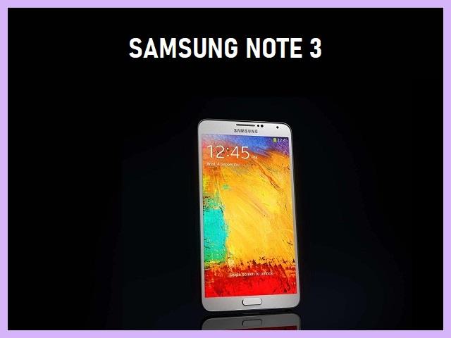 Spesifikasi Samsung Note 3