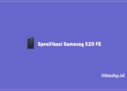 Spesifikasi Samsung S20 FE