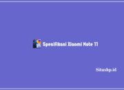 spesifikasi Xiaomi Note 11