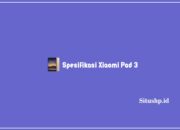spesifikasi Xiaomi Pad 3