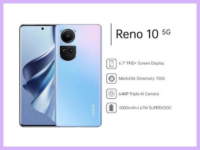 Spesifikasi Oppo Reno 10 5G