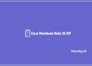 Cara Membuat Nota Di HP
