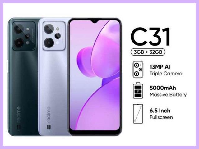 Realme C31 Ram 6