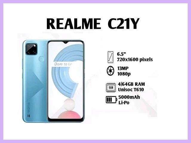 Spek Realme C21Y