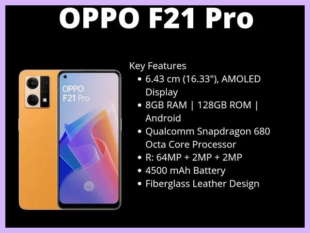 Spesifikasi Oppo F21 Pro