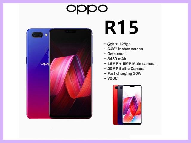 Spesifikasi Oppo R15