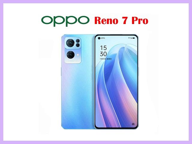 Spesifikasi Oppo Reno 7 Pro