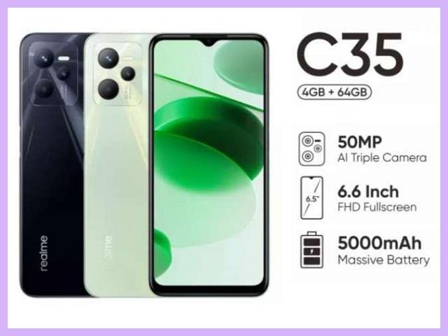 Spesifikasi Realme C35