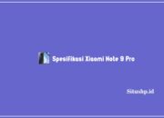 Spesifikasi Xiaomi Note 9 Pro