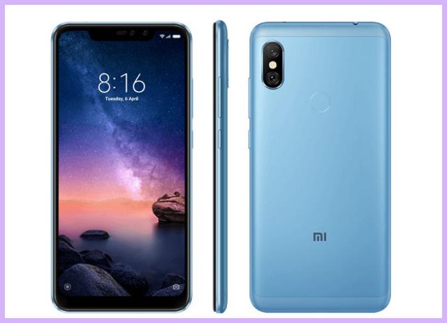 Spesifikasi Xiaomi Note 6 Pro