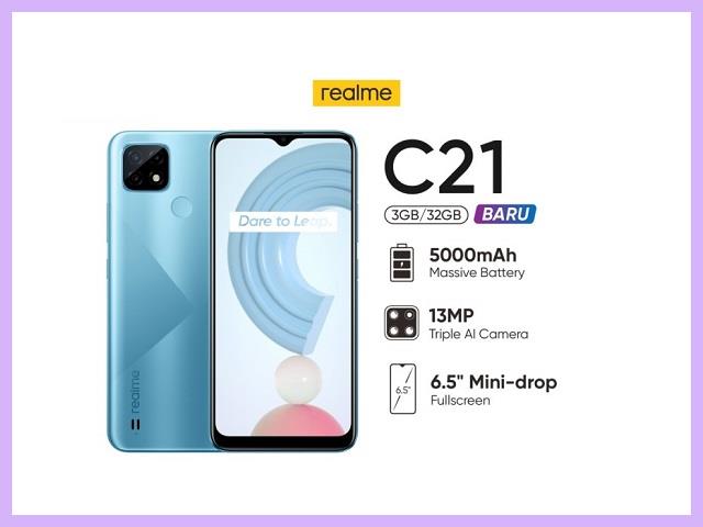 HP Realme C21