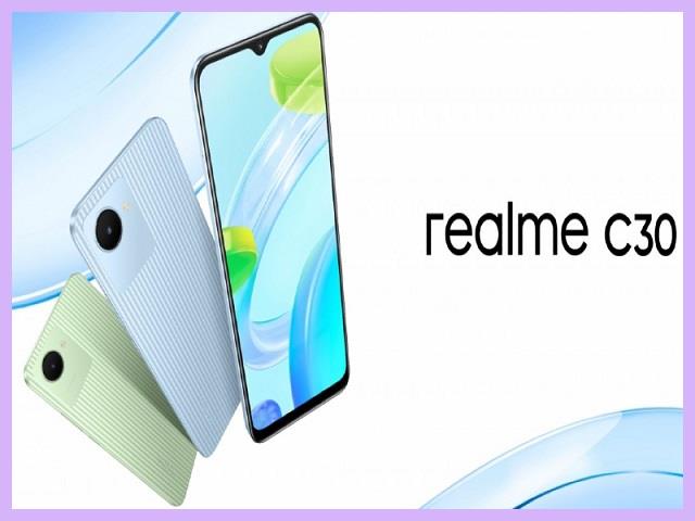 Realme C30S Spek