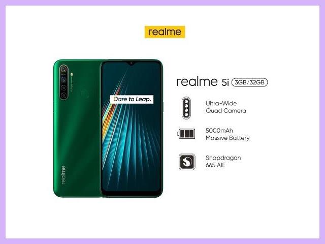 spesifikasi realme 5i