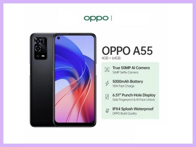 HP OPPO RAM 4 Baterai 6000 mAh