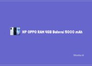 6 HP OPPO RAM 4GB Baterai 5000 mAh Paling Recomended