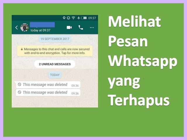 Cara Melihat Pesan WA Yang Sudah Dihapus Di HP Oppo