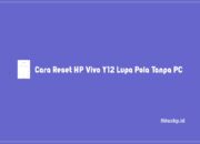 4+ Cara Reset HP Vivo Y12 Lupa Pola Tanpa PC Paling Lengkap Terbaru