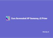 Cara Screenshot HP Samsung J2 Prime