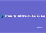 HP Oppo Tiba Tiba Mati Total Dan Tidak Bisa Dicas