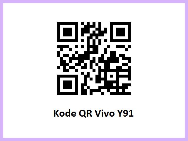 Kode QR Vivo Y91